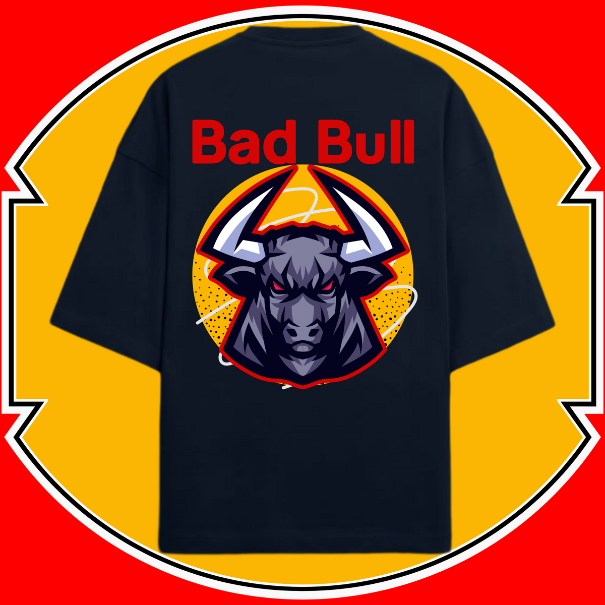 Bad Bull Unisex Oversized Tee