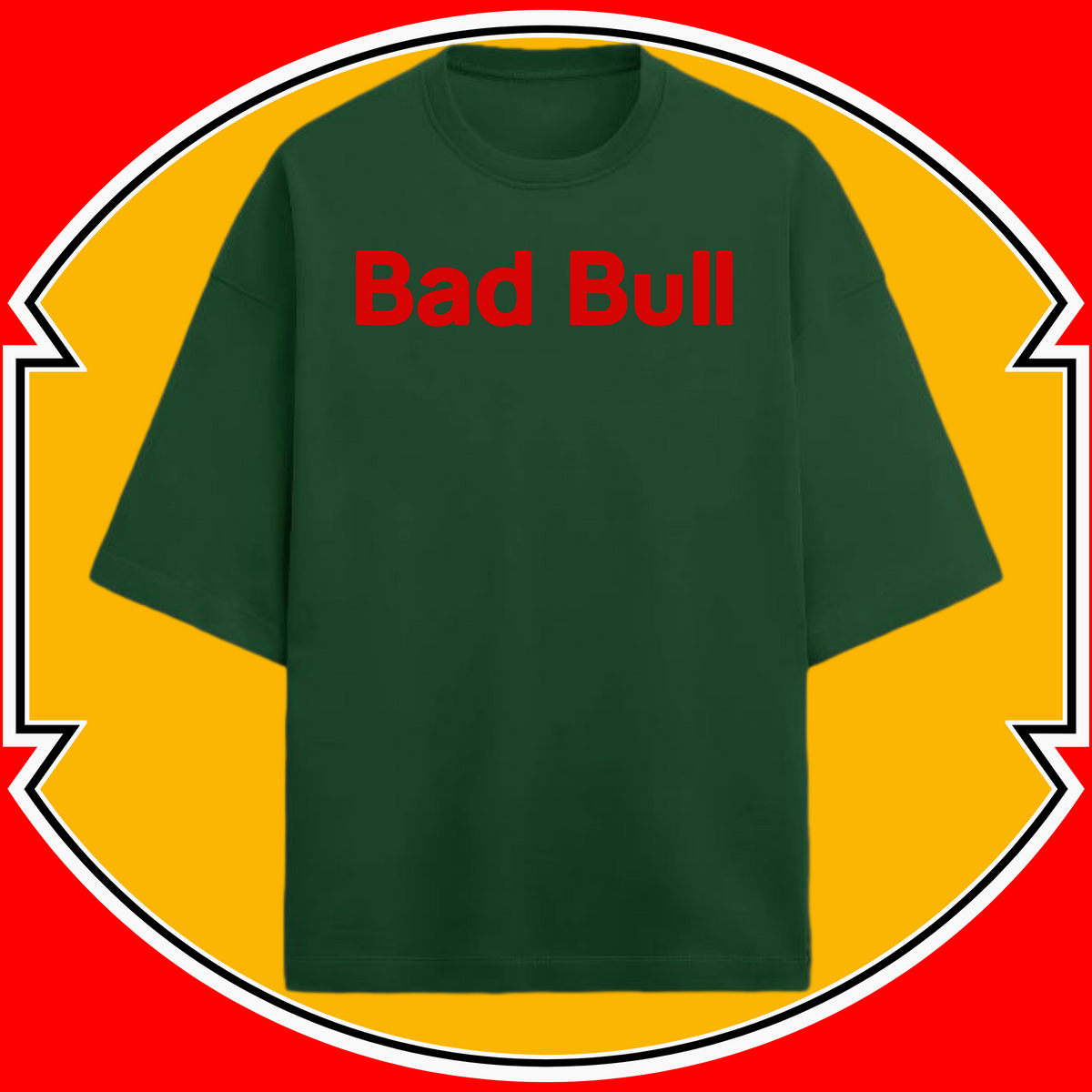 Bad Bull Unisex Oversized Tee
