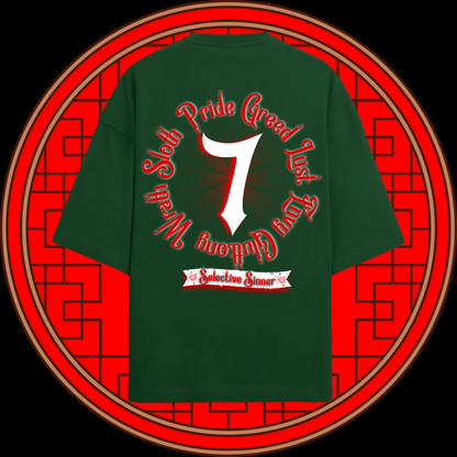 The 7 Deadly Sins Oversized Streetwear T-Shirt