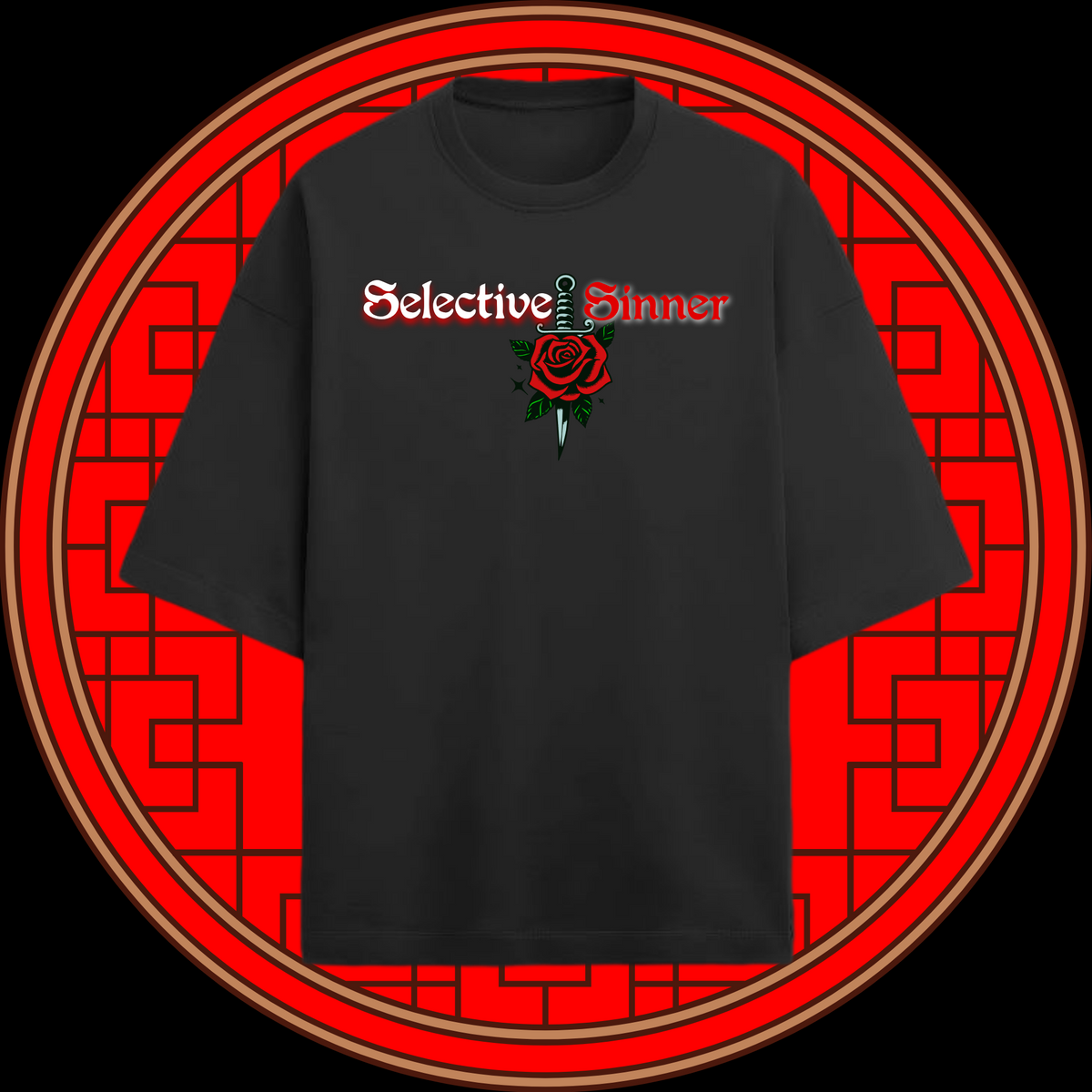The 7 Deadly Sins Oversized Streetwear T-Shirt