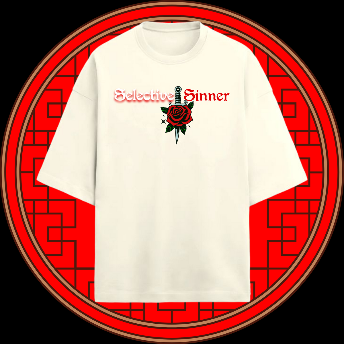 The 7 Deadly Sins Oversized Streetwear T-Shirt